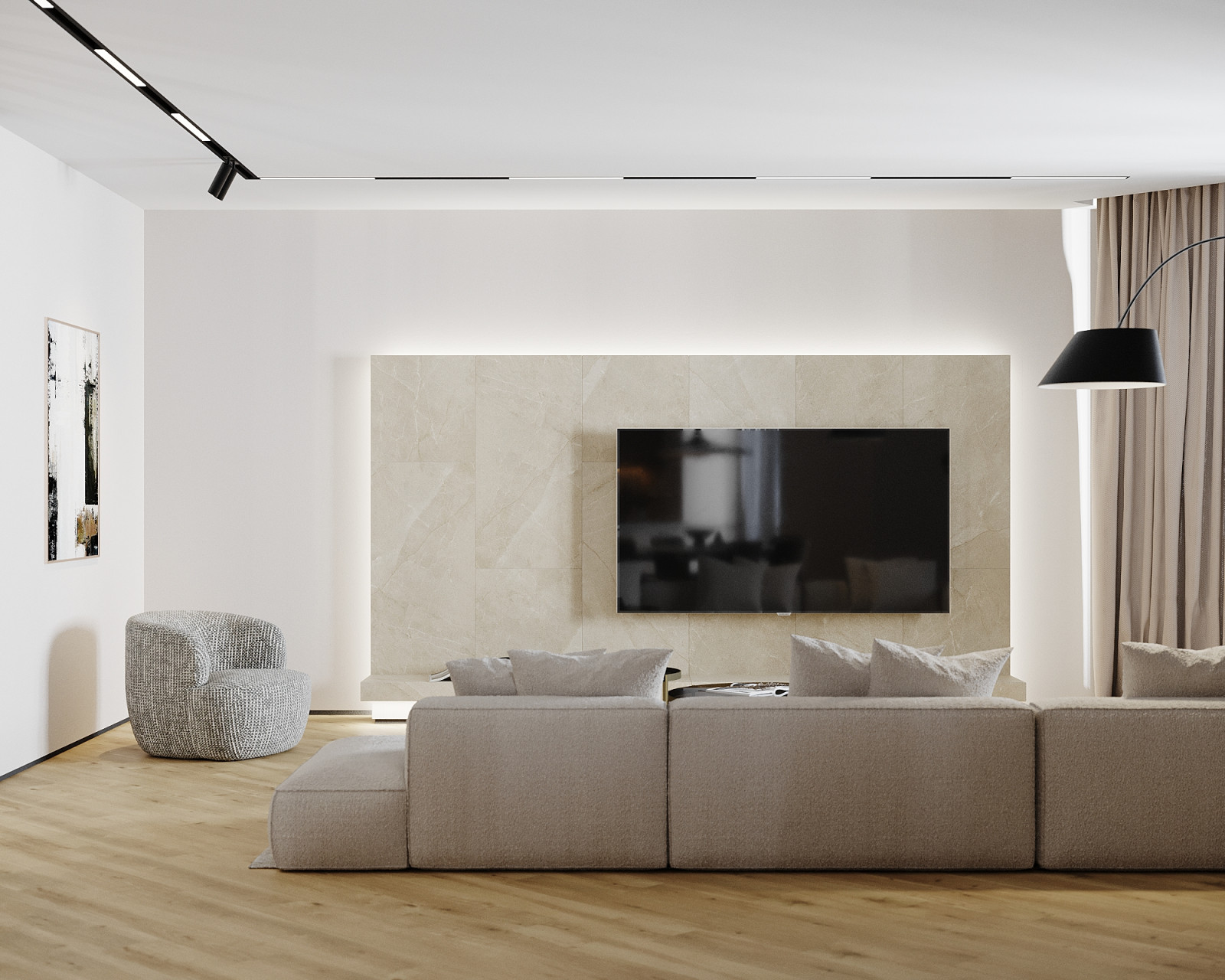 Проект 3х-комнатной квартиры на ул. Кавалерийской