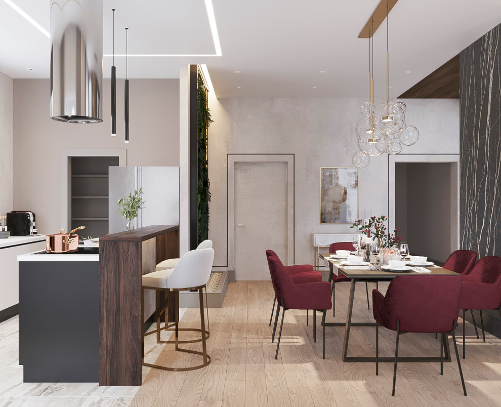 Обложка проекта: 65,11 м2, кухня-гостиная в доме, Ивановская обл.