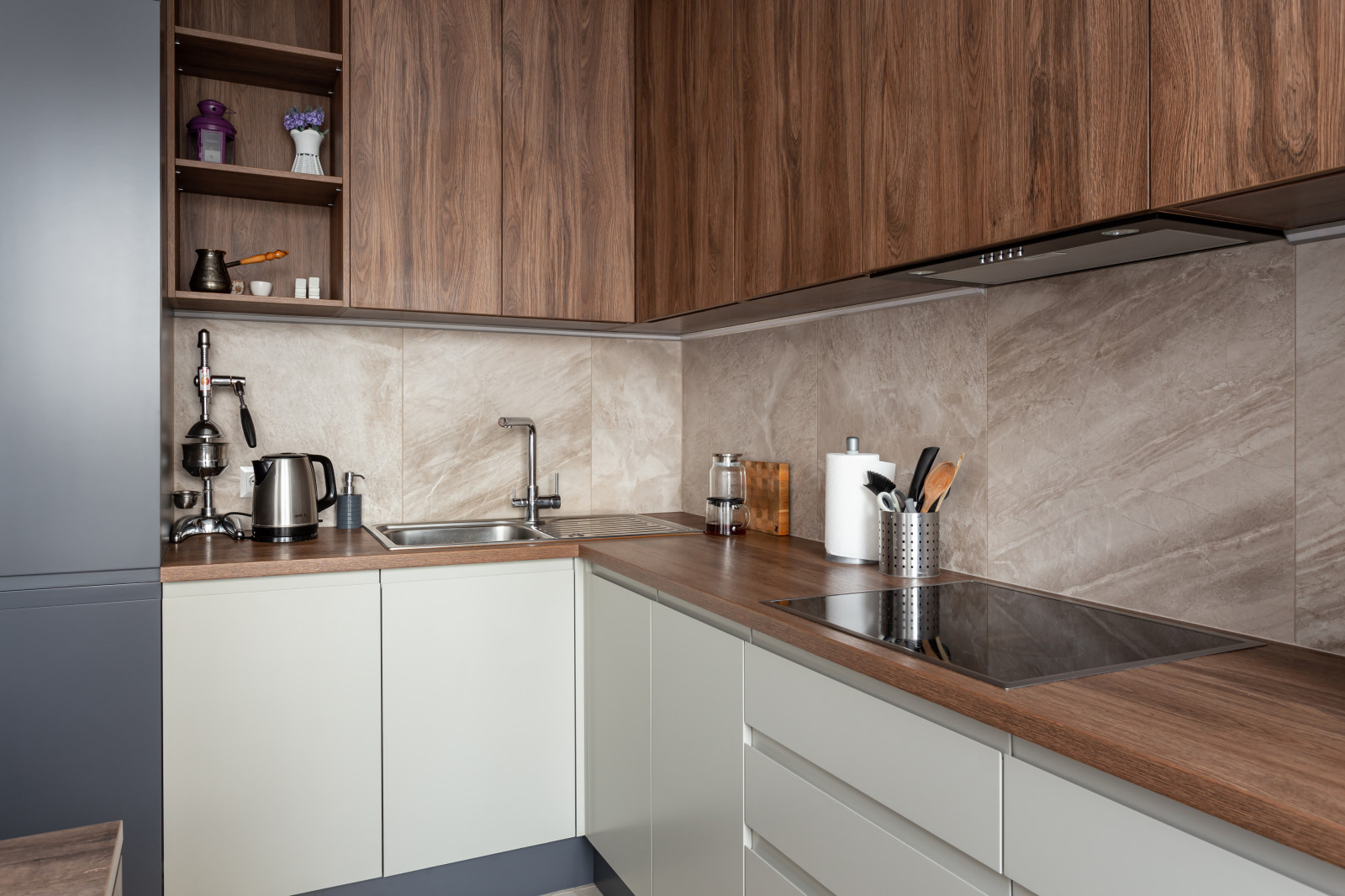 Угловая кухня в ЖК Домашний