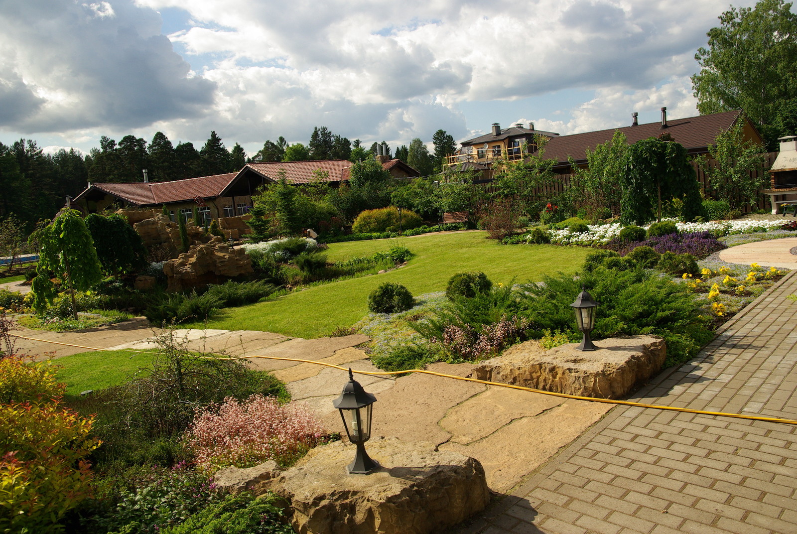 на бывшем болоте