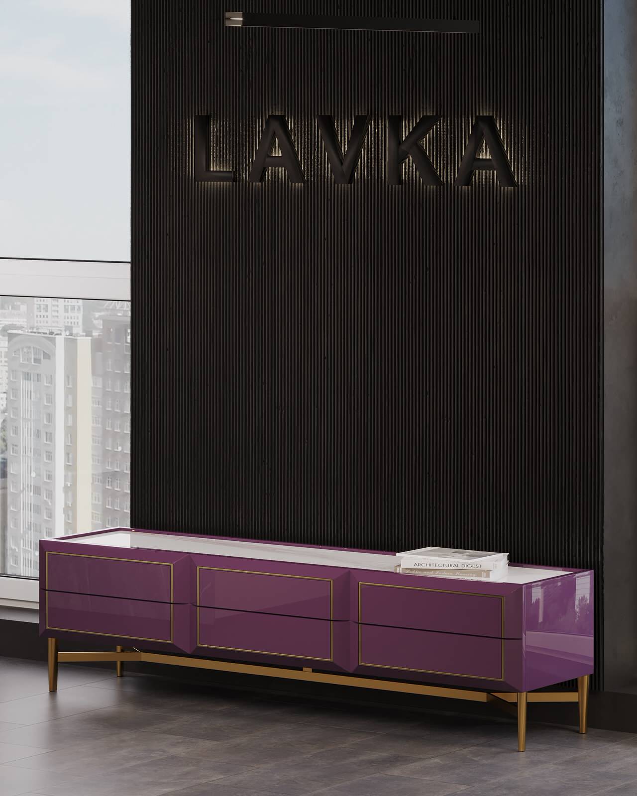 Обложка проекта: Мебельный салон, г. Москва ЖК Wellton Towers