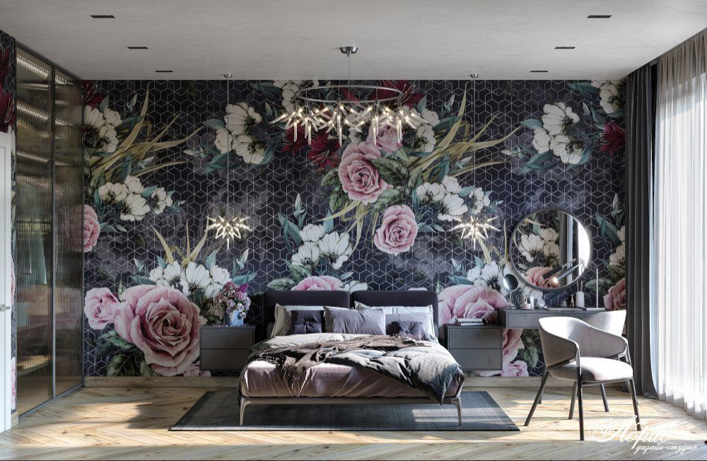 Дизайн интерьера трехкомнатной квартиры в ЖК Атлант (ул.Склизкова)