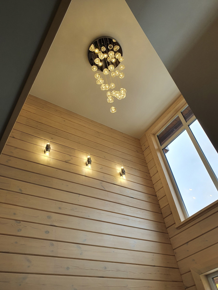 Дом из клееного бруса в пригороде Барнаула