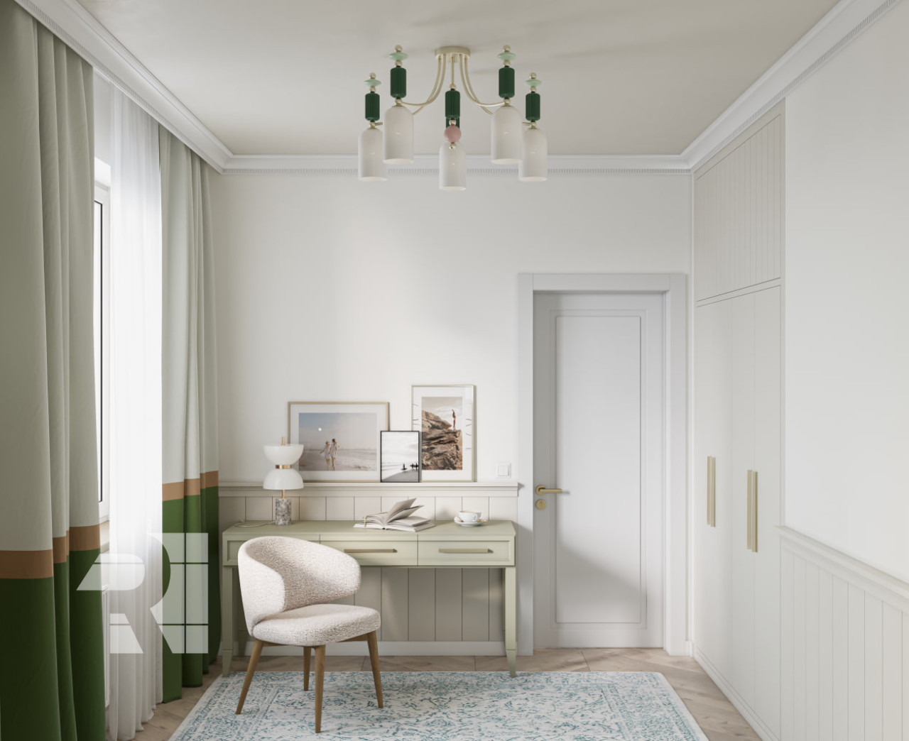 Двухкомнатная квартира в стиле прованс