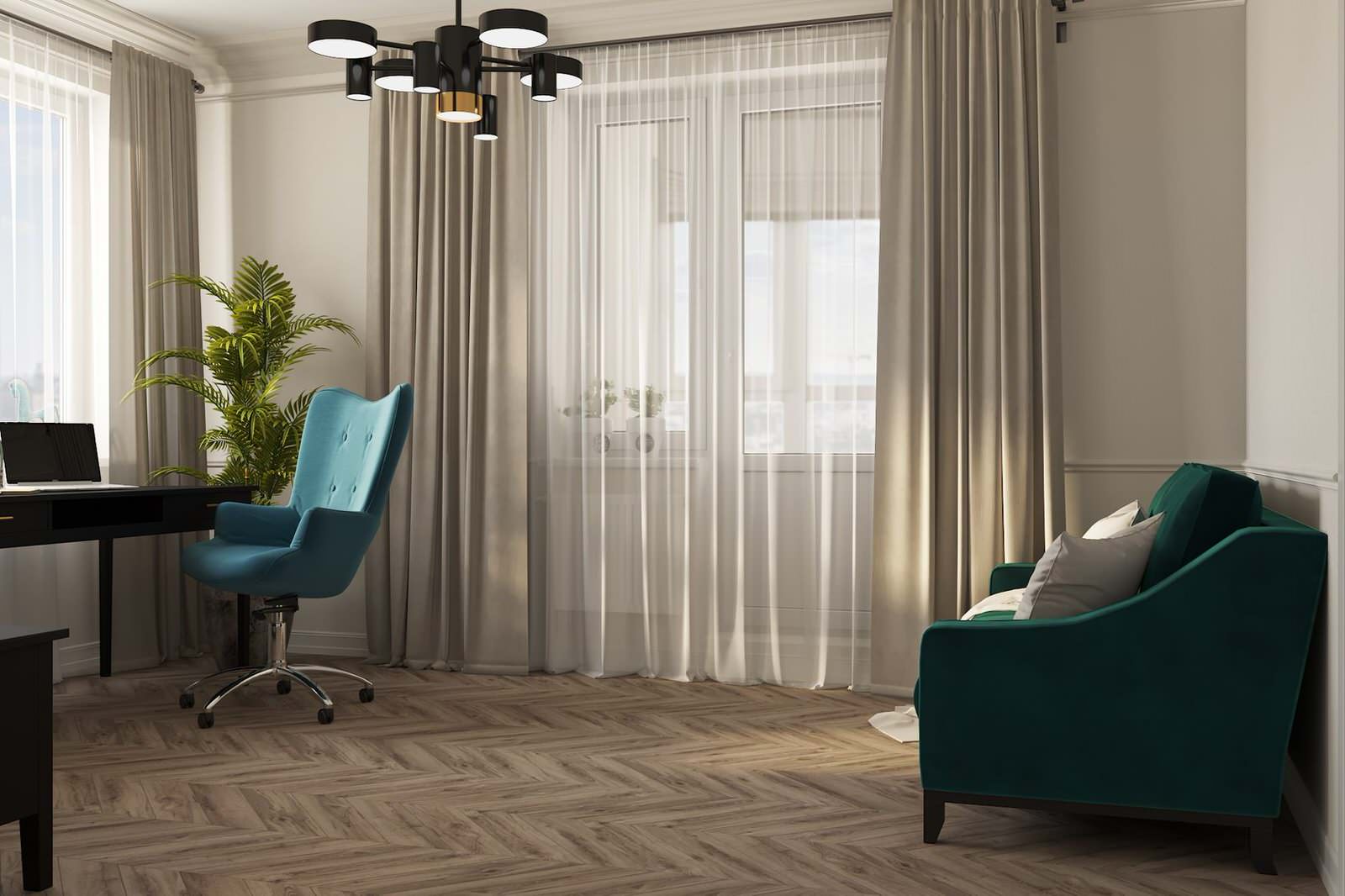 Квартира 108 кв.м. на Лобочевского, Москва