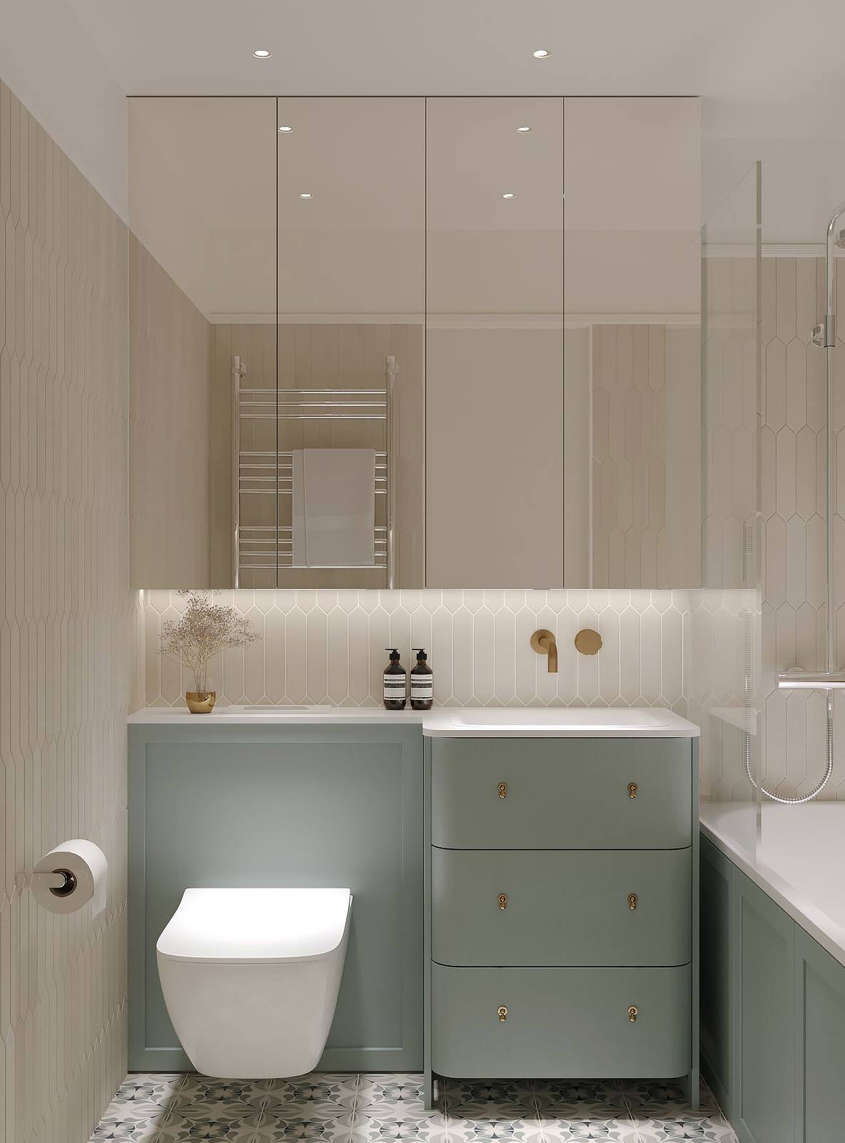 Дизайн проект для маленькой квартиры