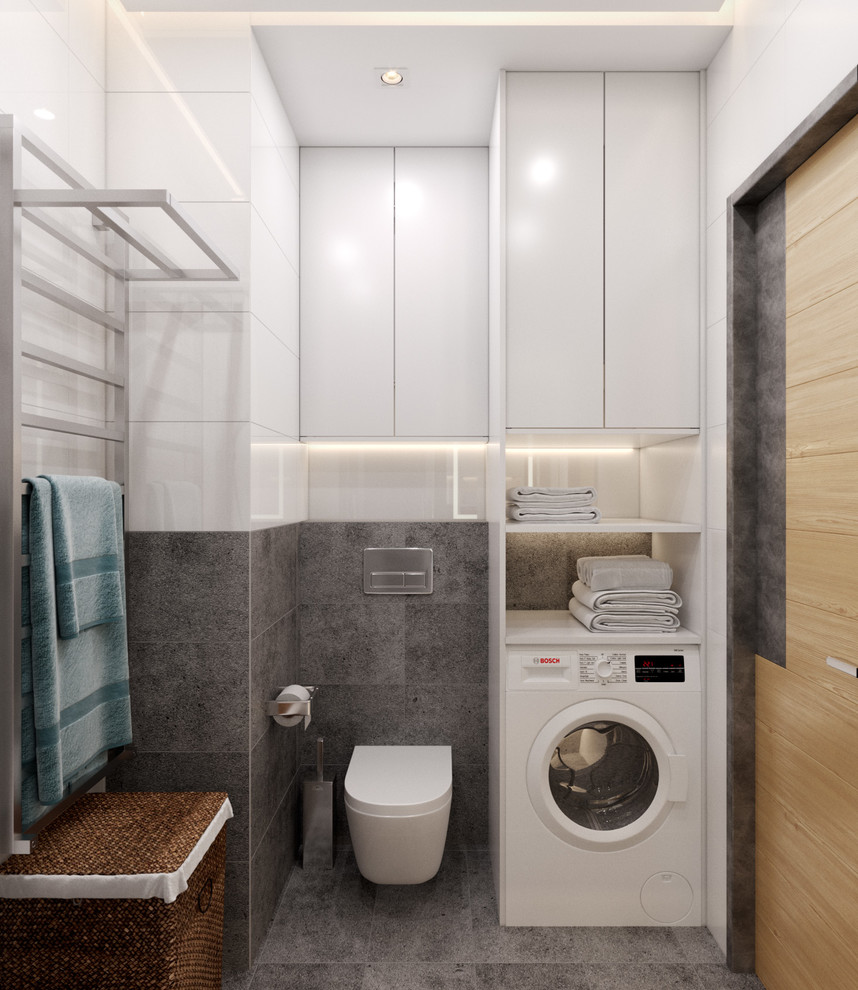 Дизайн проект квартиры 36 кв.м для молодой мамы и дочки