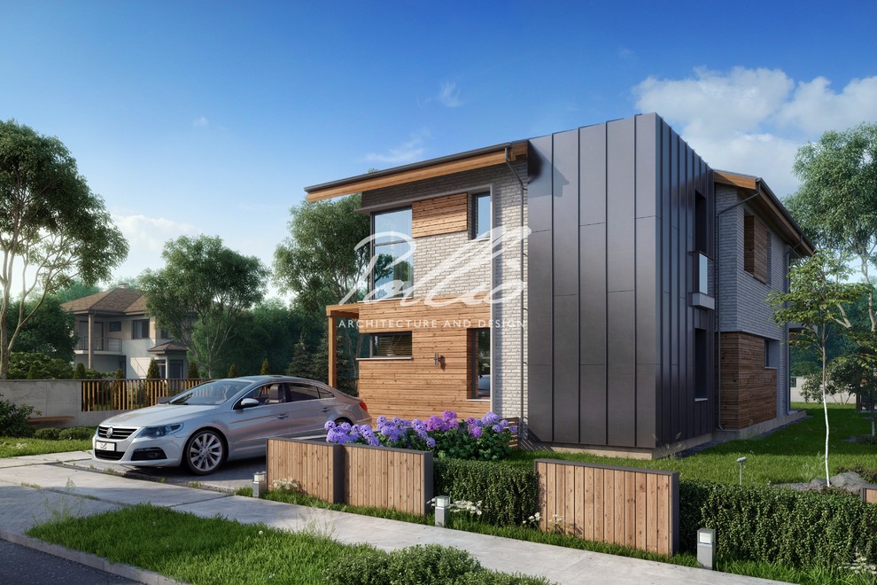 Обложка проекта: Проект двухэтажного дома X13