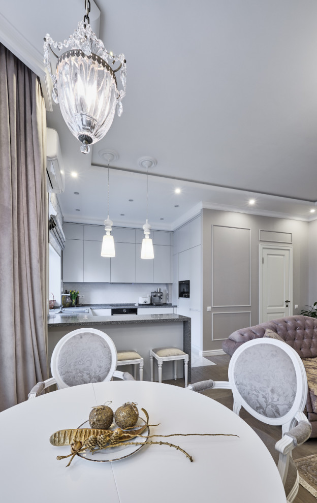 Квартира в светло-серых тонах