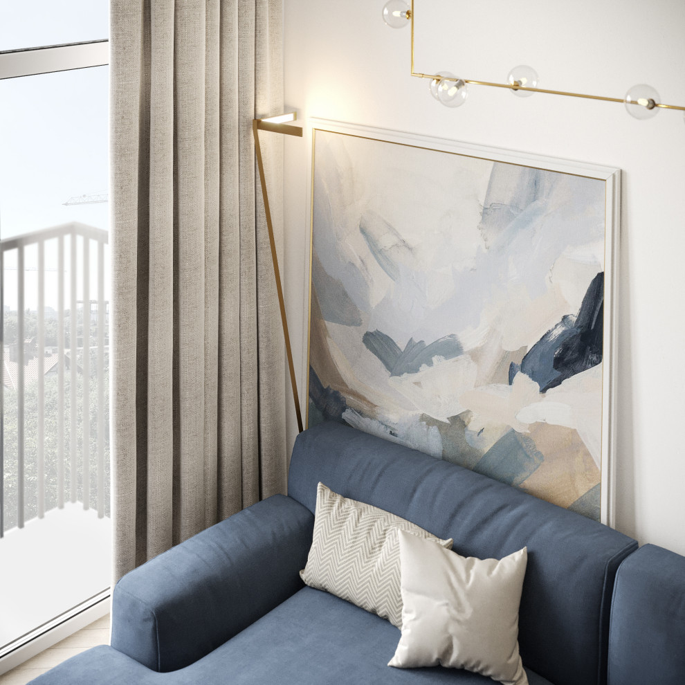 Обложка проекта: Квартира 50м2 в ЖК Виталити