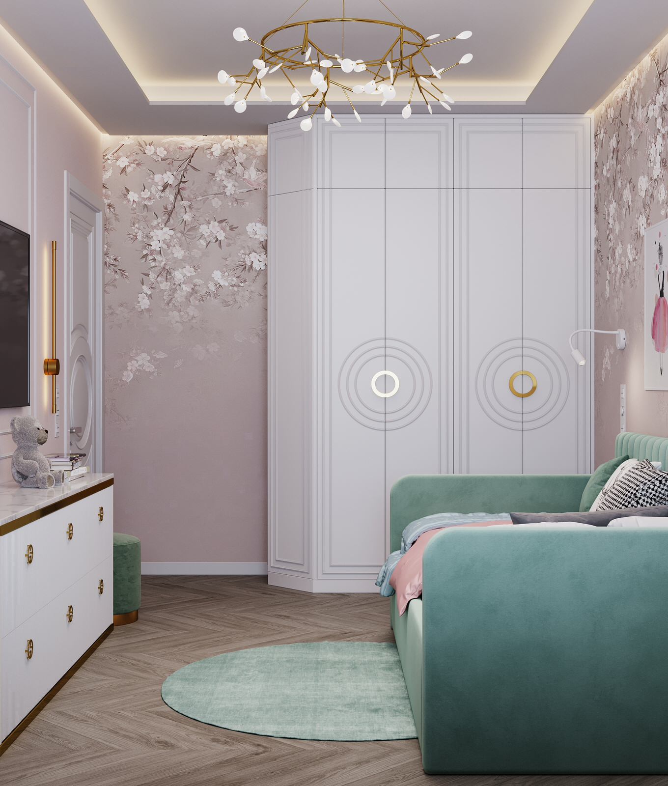 Интерьер квартиры в ЖК «Modum», 98м²