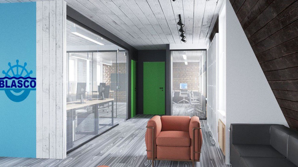 Офис в стиле LOFT