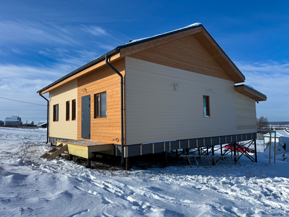 Строительство каркасного дома в Ленинградской области, Кемпелево