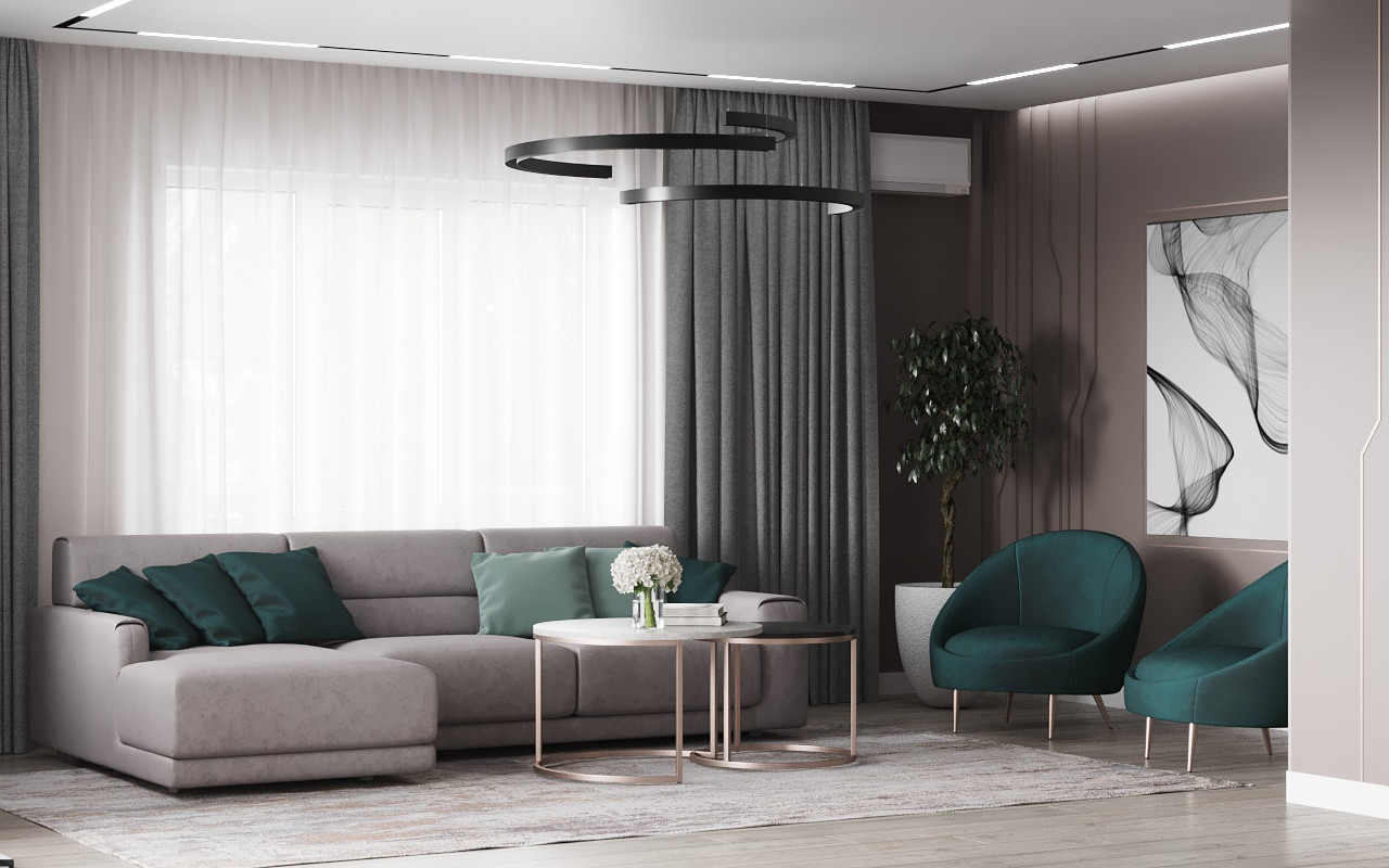 Дизайн проект дома в современном стиле