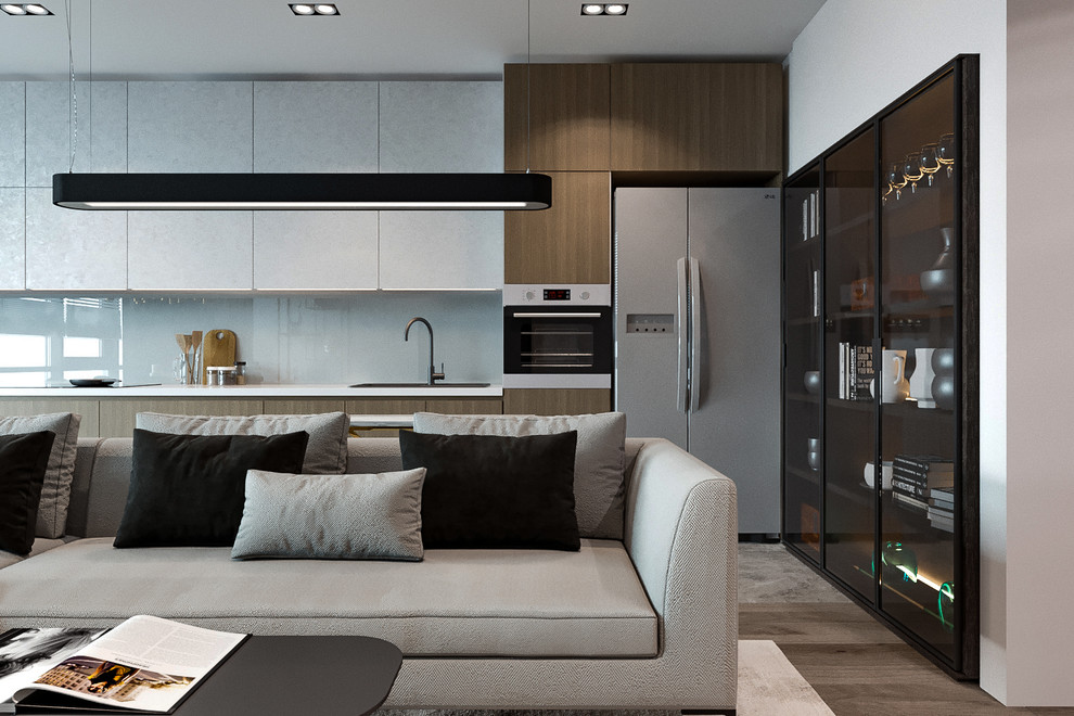 Концептуальный экологический контемпорари постмодернистический лофт