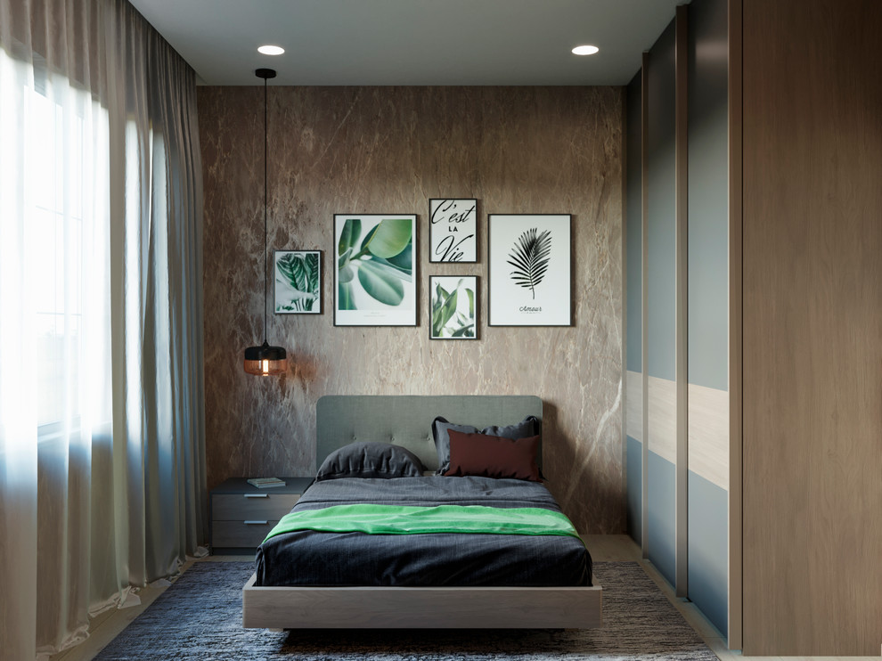 Двухэтажный дом в стиле лофт