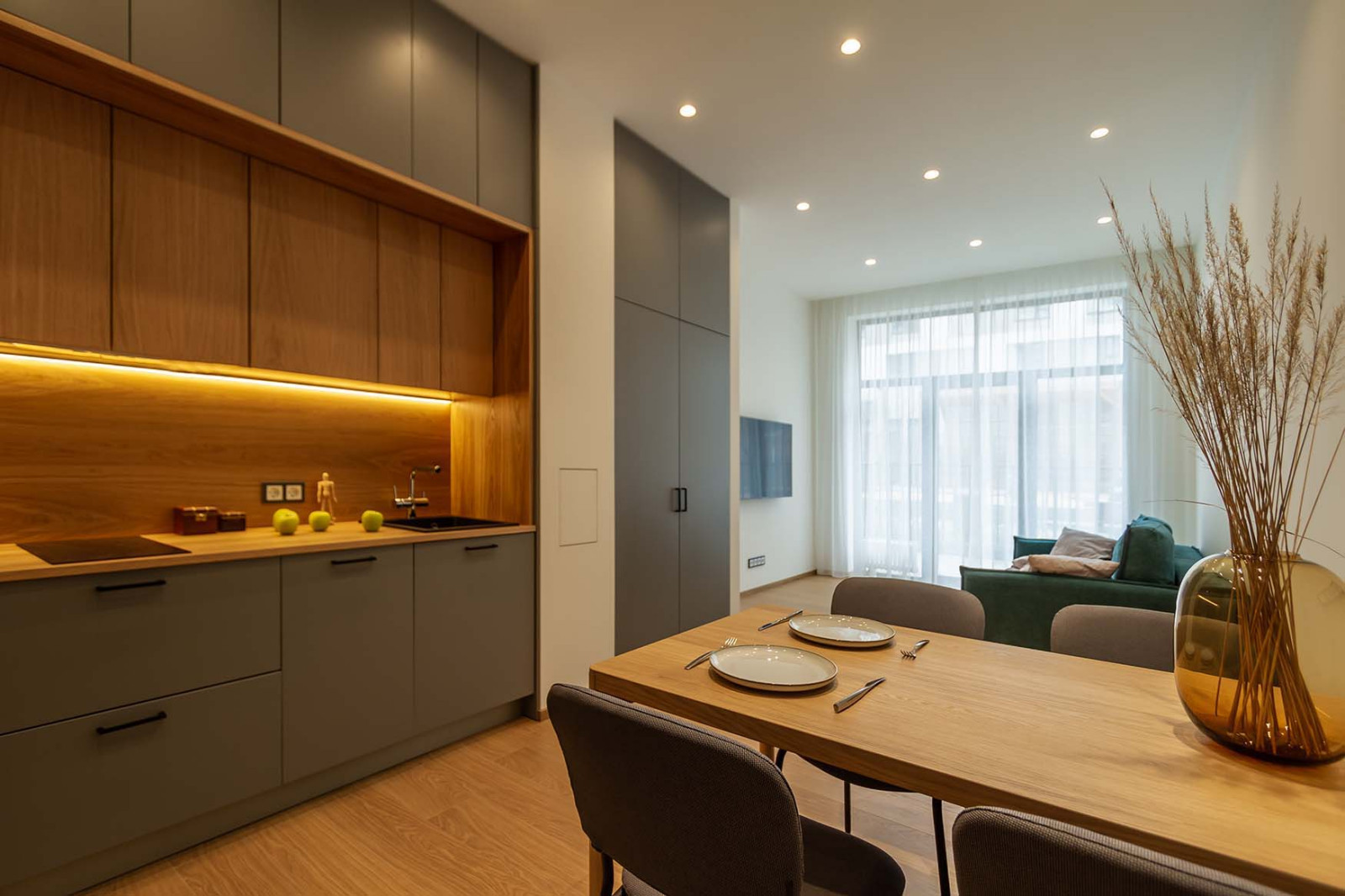 Обложка проекта: Квартира в ЖК Брусника