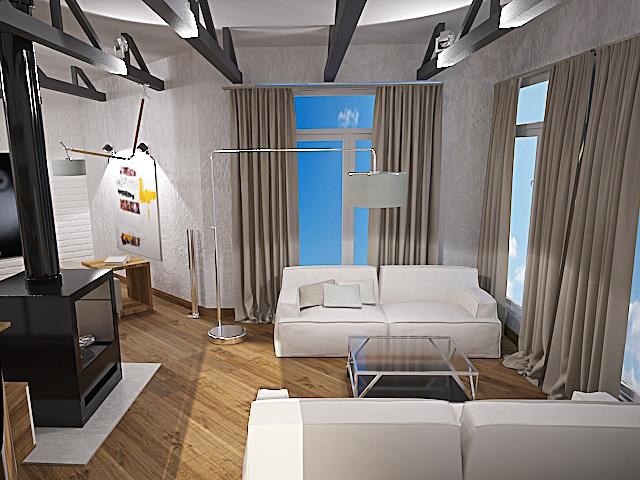 2-floor apartment, 250 sq.m.