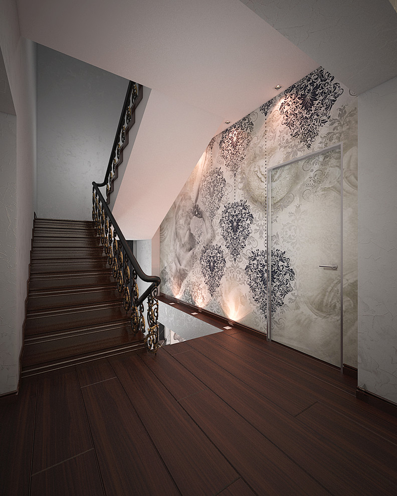 Загородного дом, площадь 280 м2. Стиль Ар-Деко, Современный.