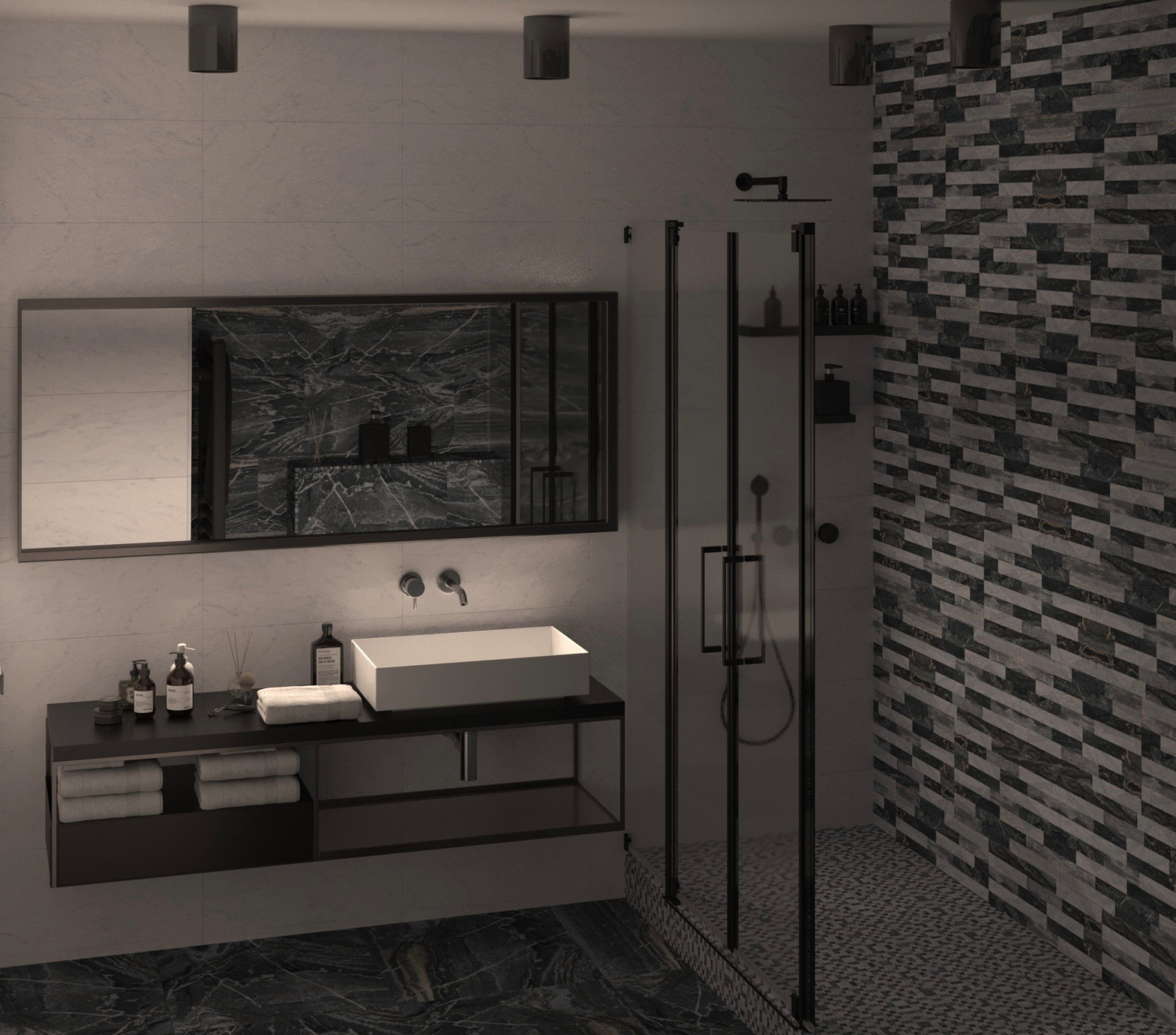 Душевая из проекта "StyleHome"