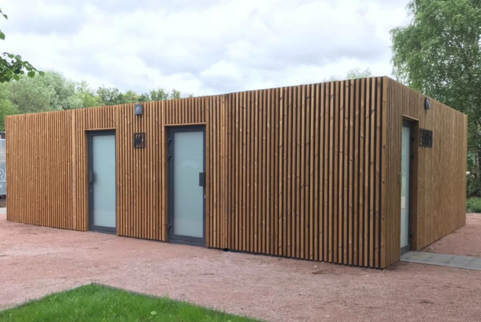 Обложка проекта: брусок из термососны 40х40