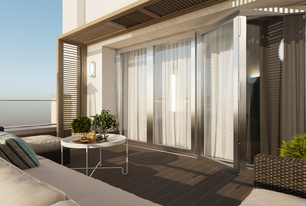 терраса в ЖК Эверест