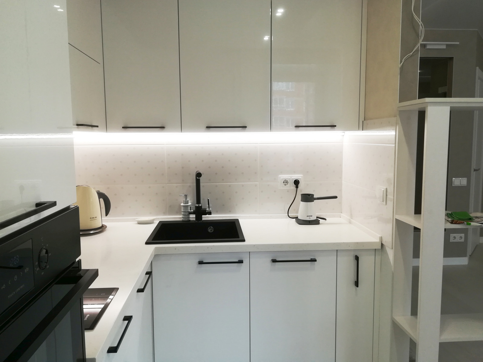 Небольшая квартира 54 м2 для дамы элегантного возраста.