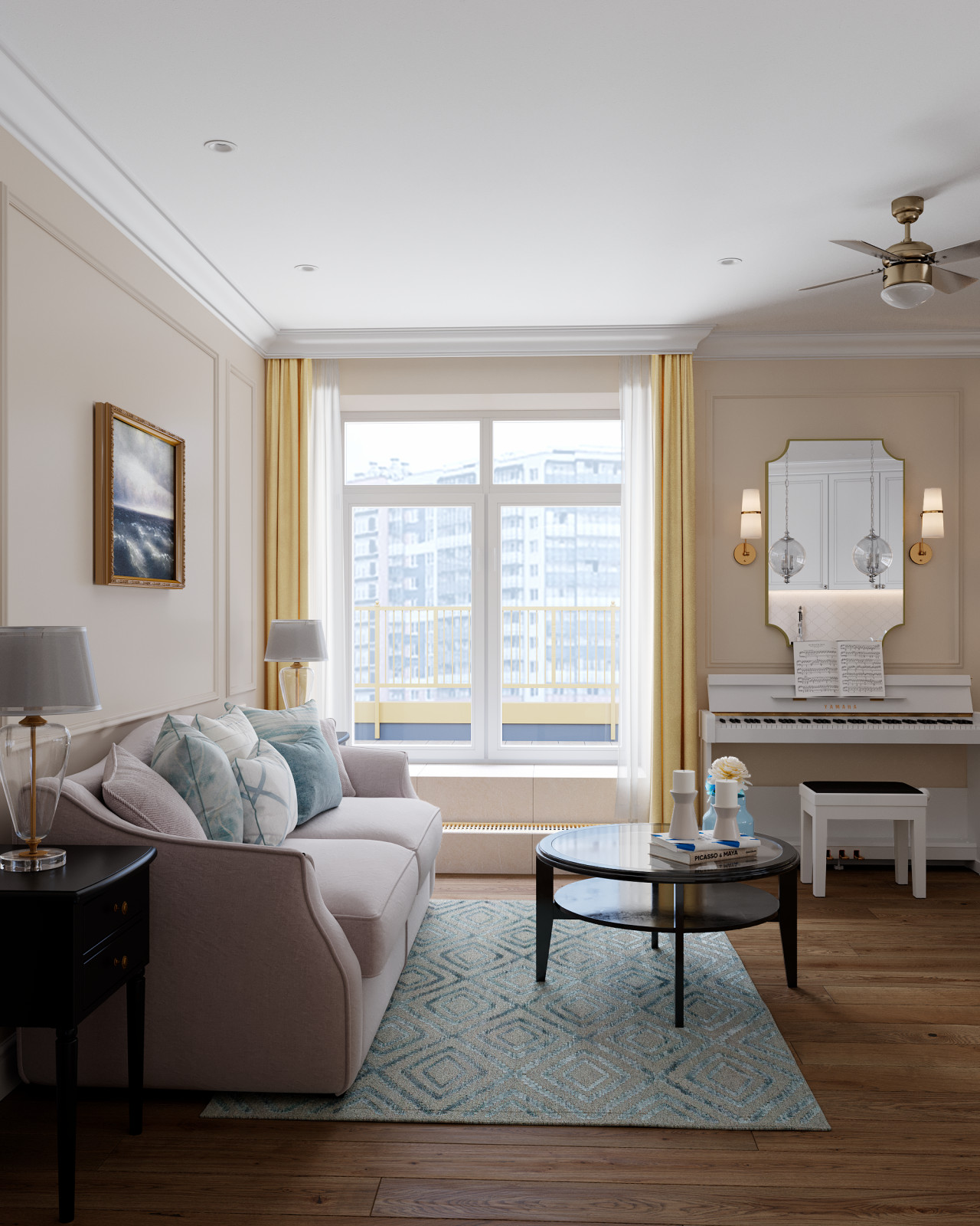 Фоновое изображение профиля AX design