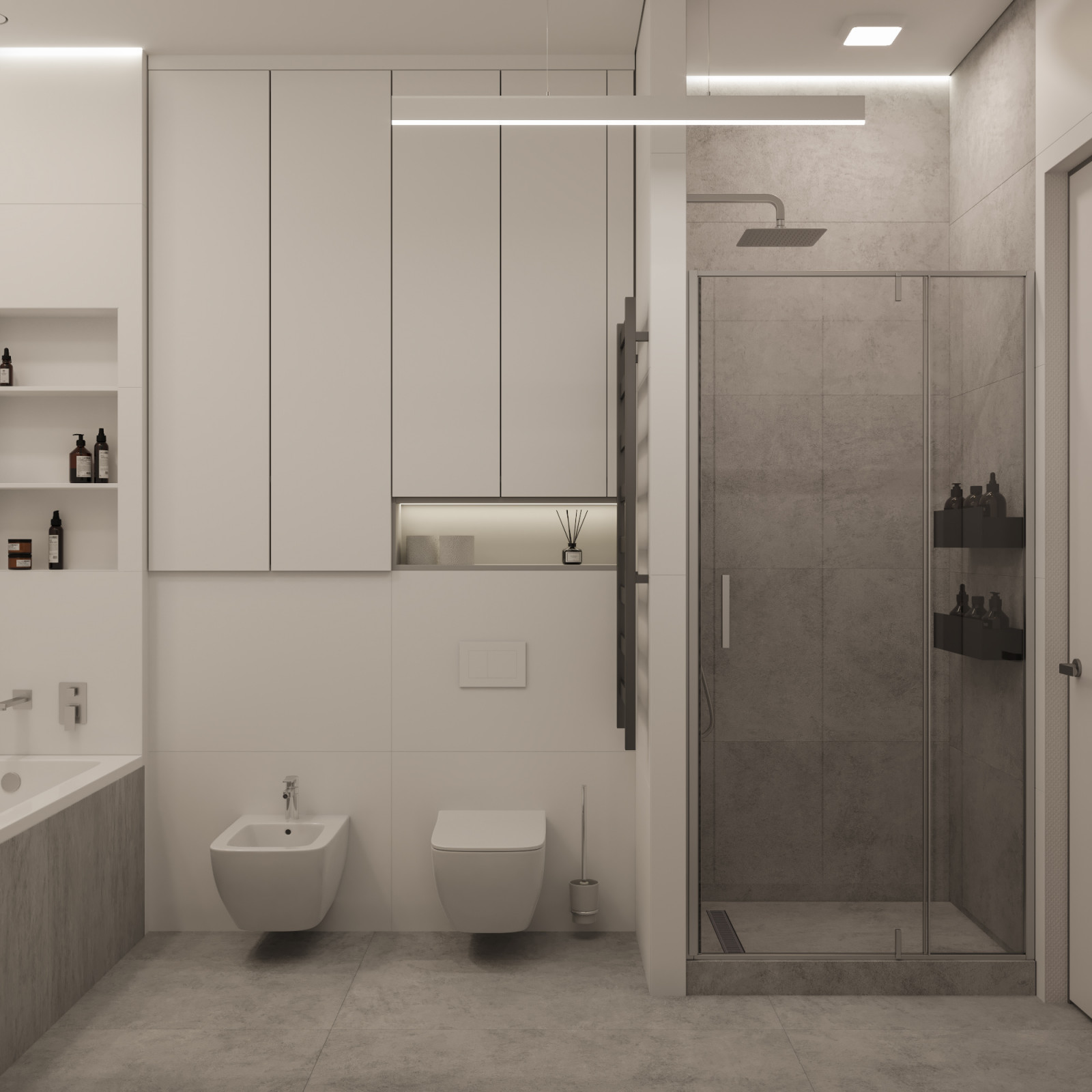 Визуализация 3-х комнатной квартиры в г. Калининград, ЖК Русская Европа