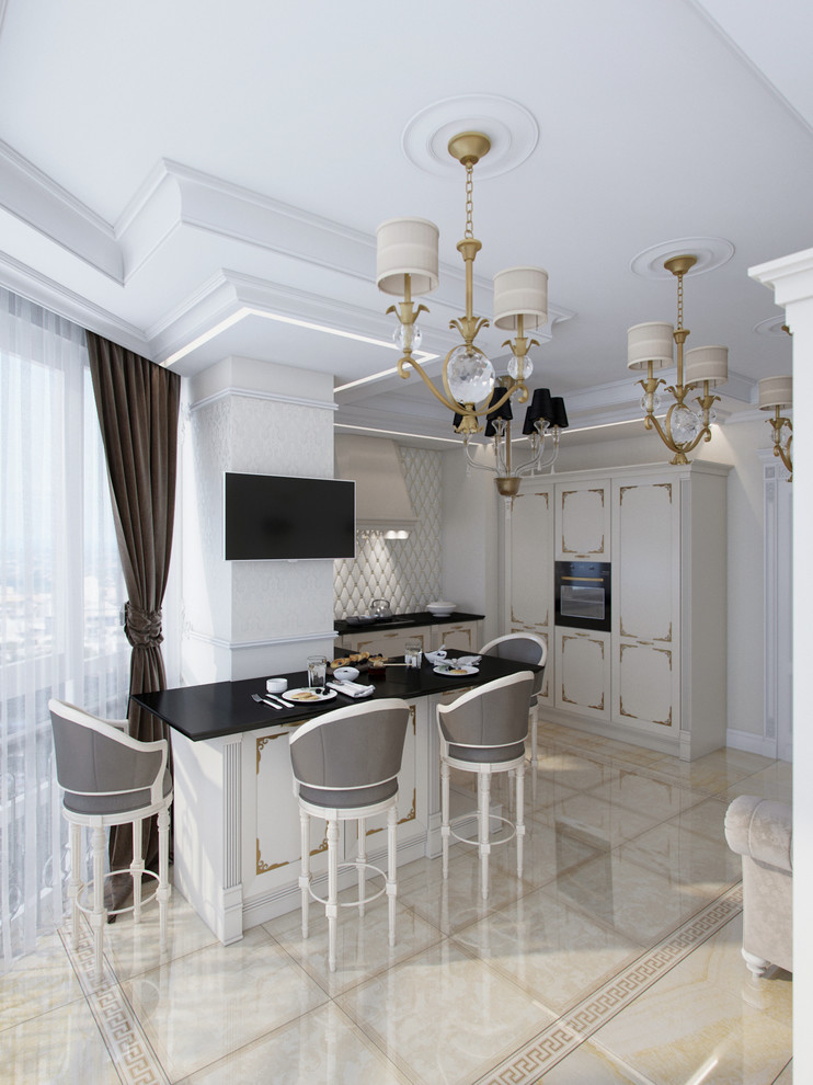 под облаками