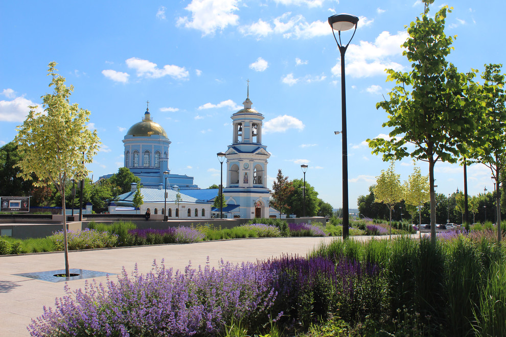 Цветники Советской площади