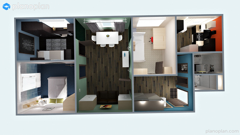 4-комнатная брежневка 62кв.м