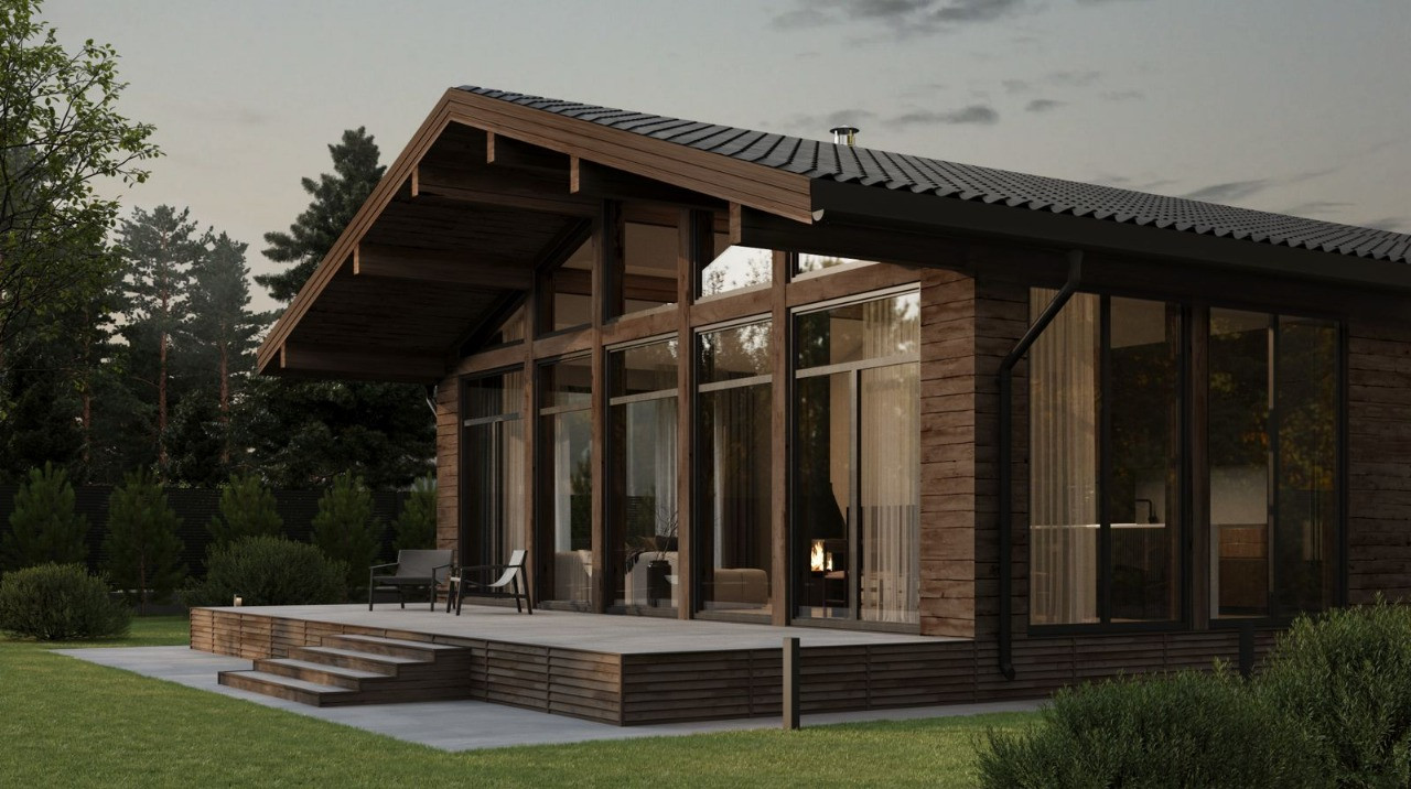 Проект дома "Раздолье"