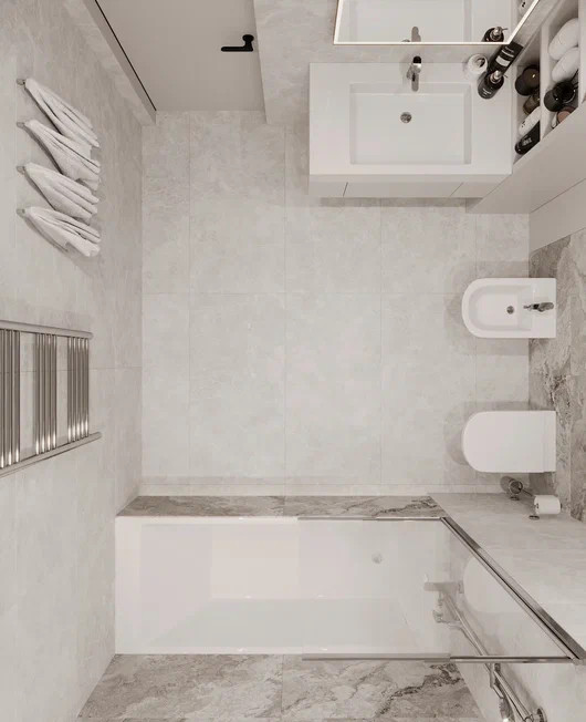 Дизайн проект 4-х комнатной квартиры 145 м2 для семейной пары с детьми