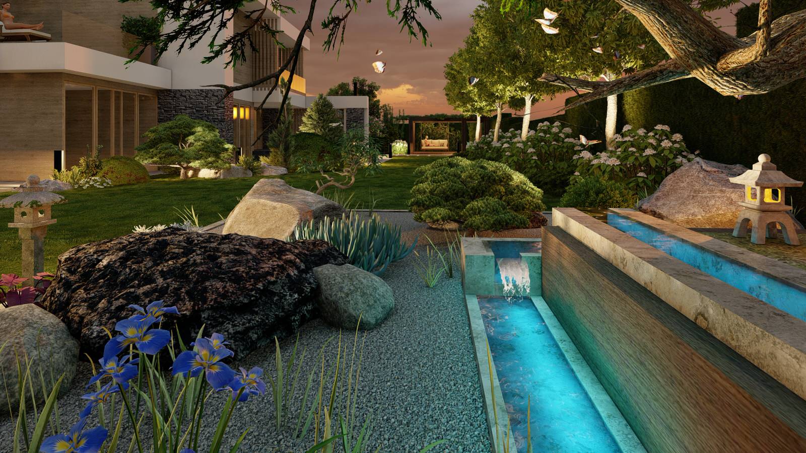 Сад "Многоликий". КП Райт Вилладж