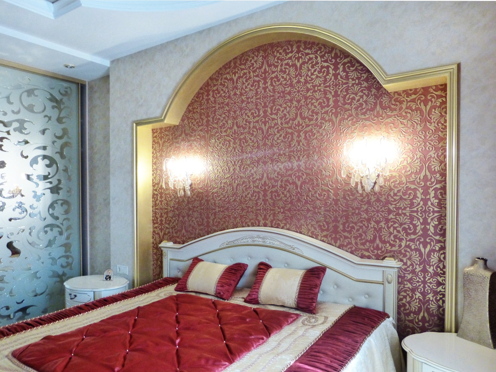 Квартира, спальня в "классическом" стиле