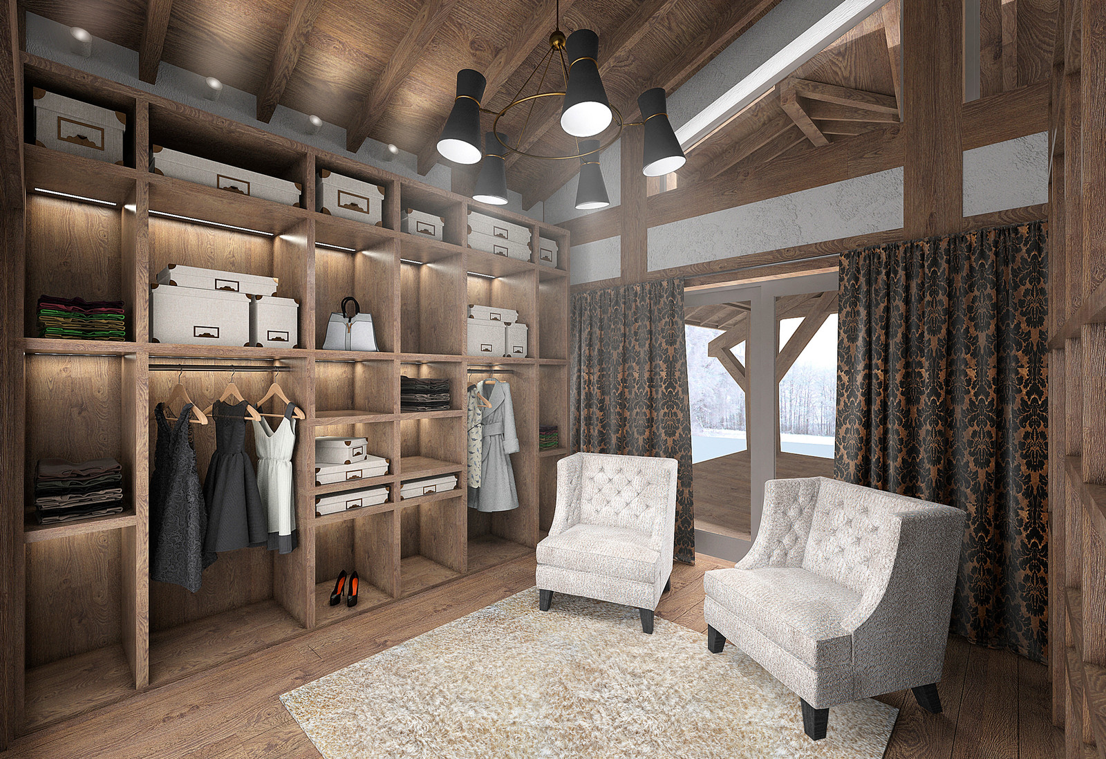 Дом в Аржаниках, разделенный на 3 части, основная, гостевая и оздоровительная