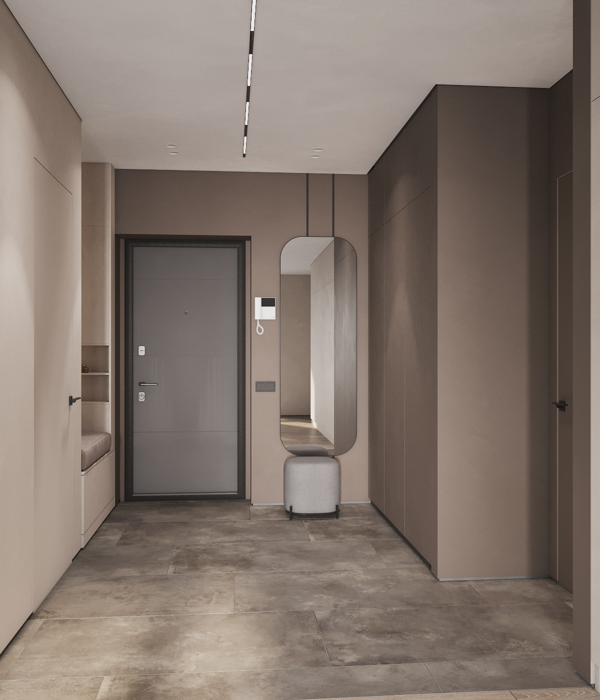 Гостиная минимализм.Ярославль.