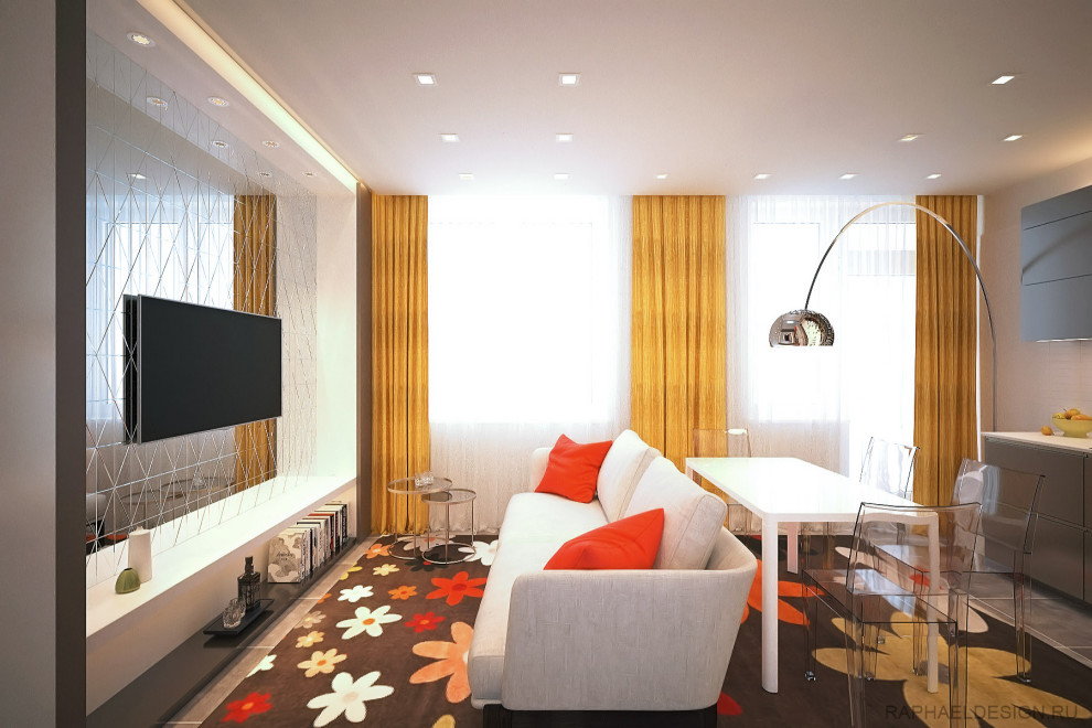 Дизайн интерьера квартиры - современный стиль