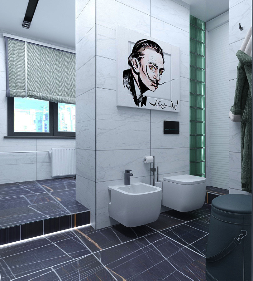 Ванная с окном