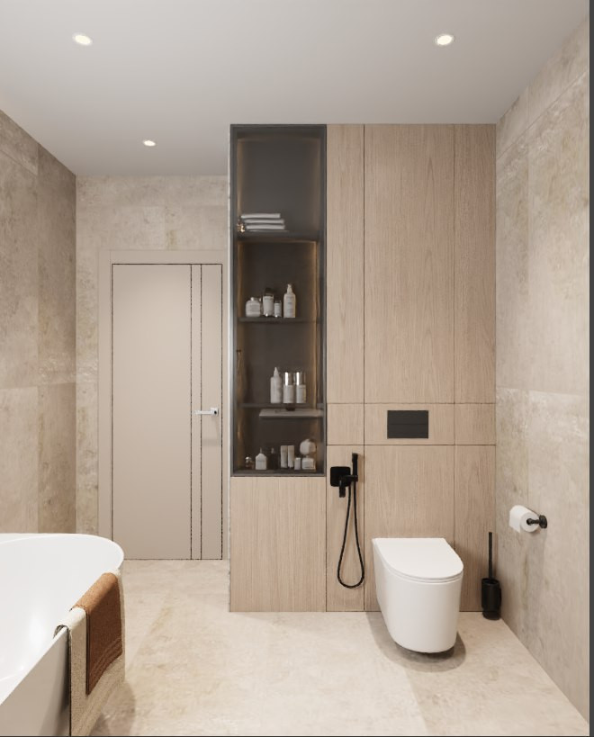 Современный минимализм ванная