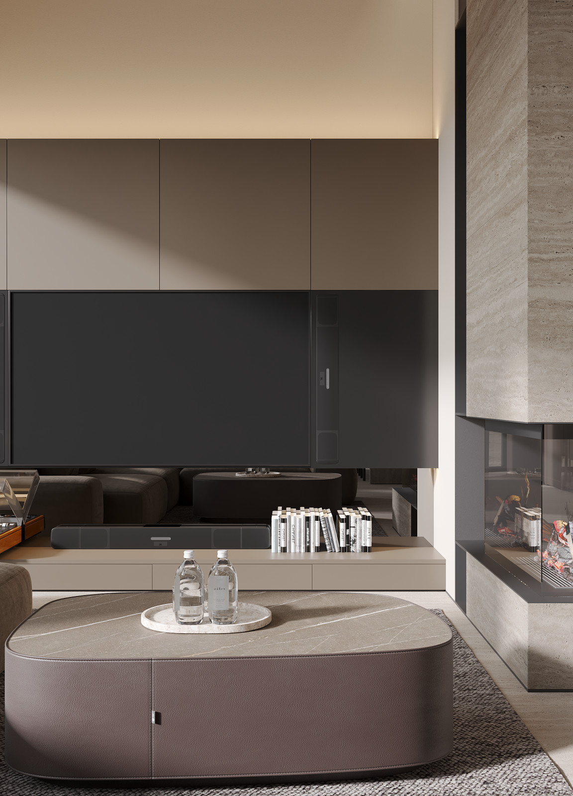 Интерьер дома, 9 просека, 240м2