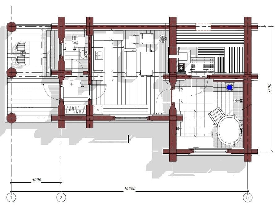 Баня "Берлога".