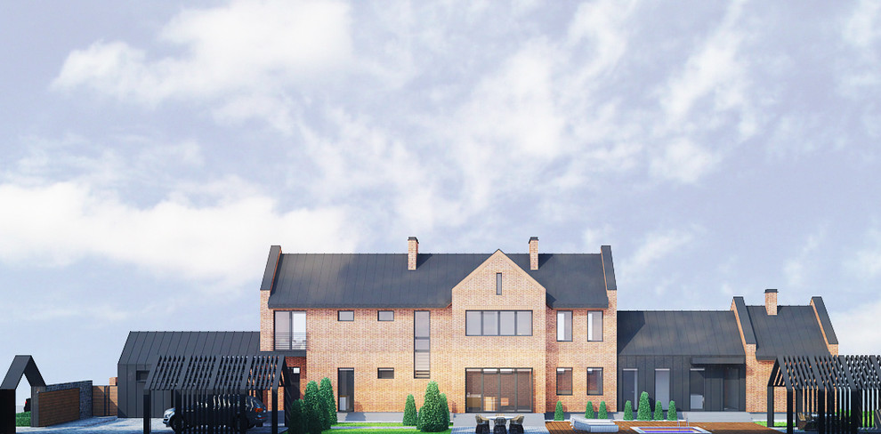 Проект индивидуального жилого дома в п.Волгарь г.Самара