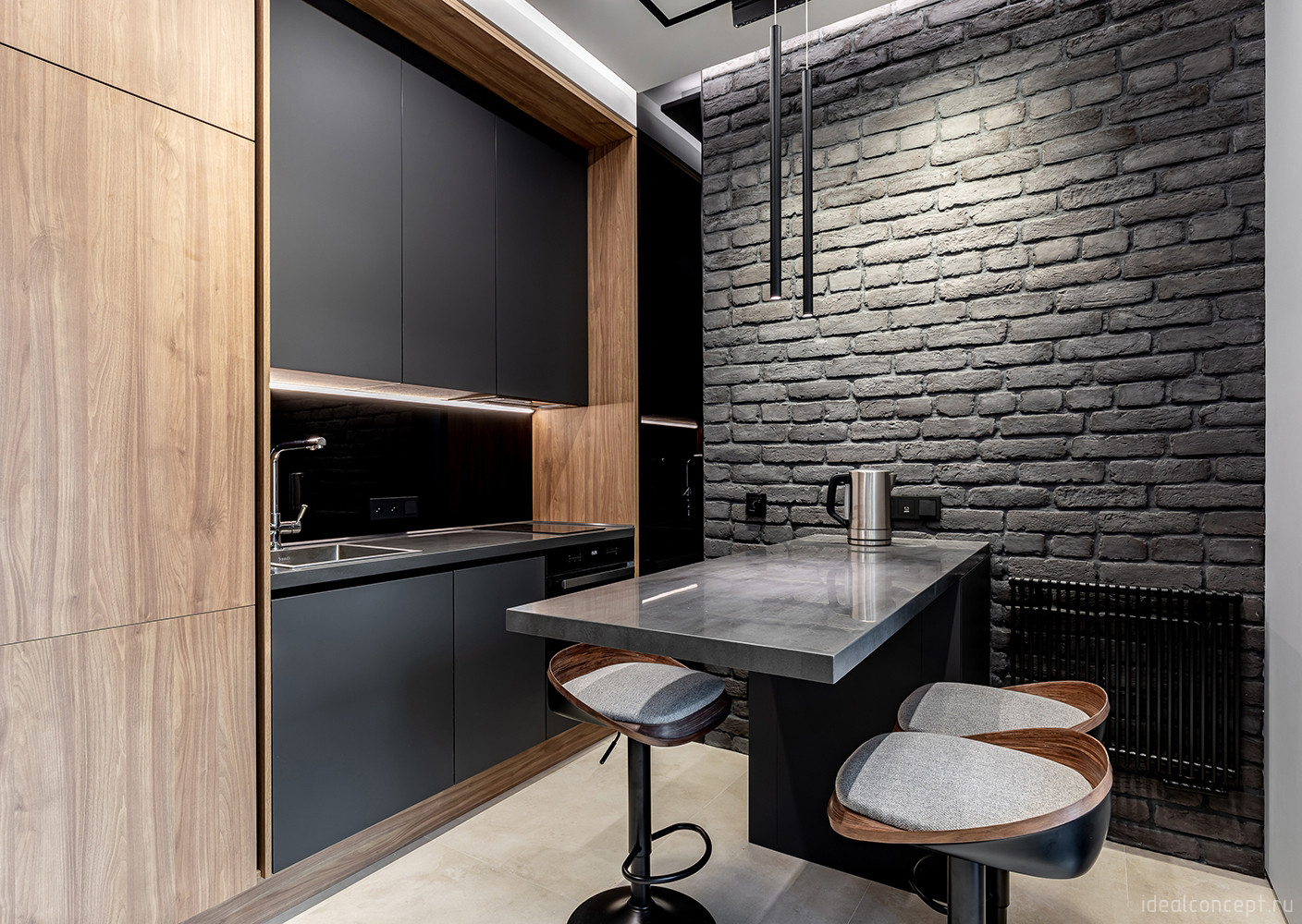 Стильная однушка в ЖК Тушино 2018.