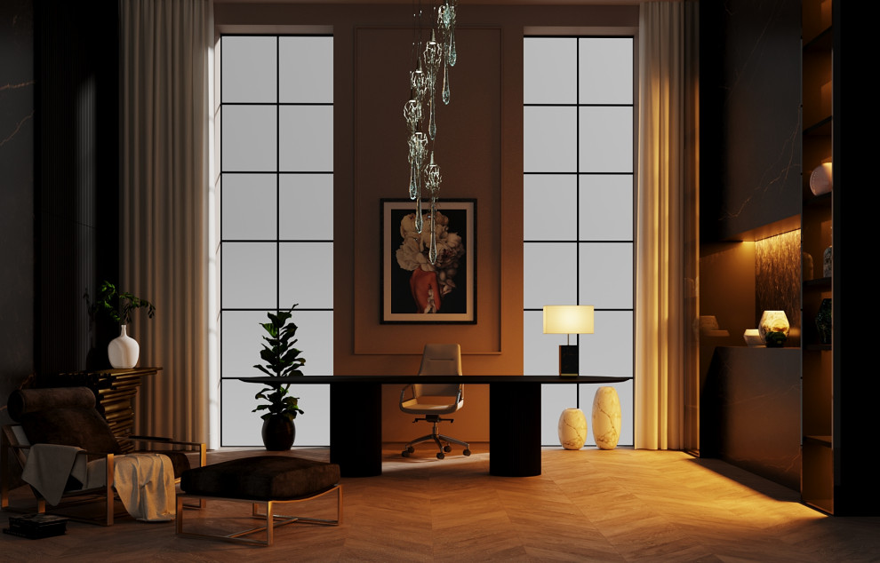 Дизайн интерьера кабинета психолога в загородном доме