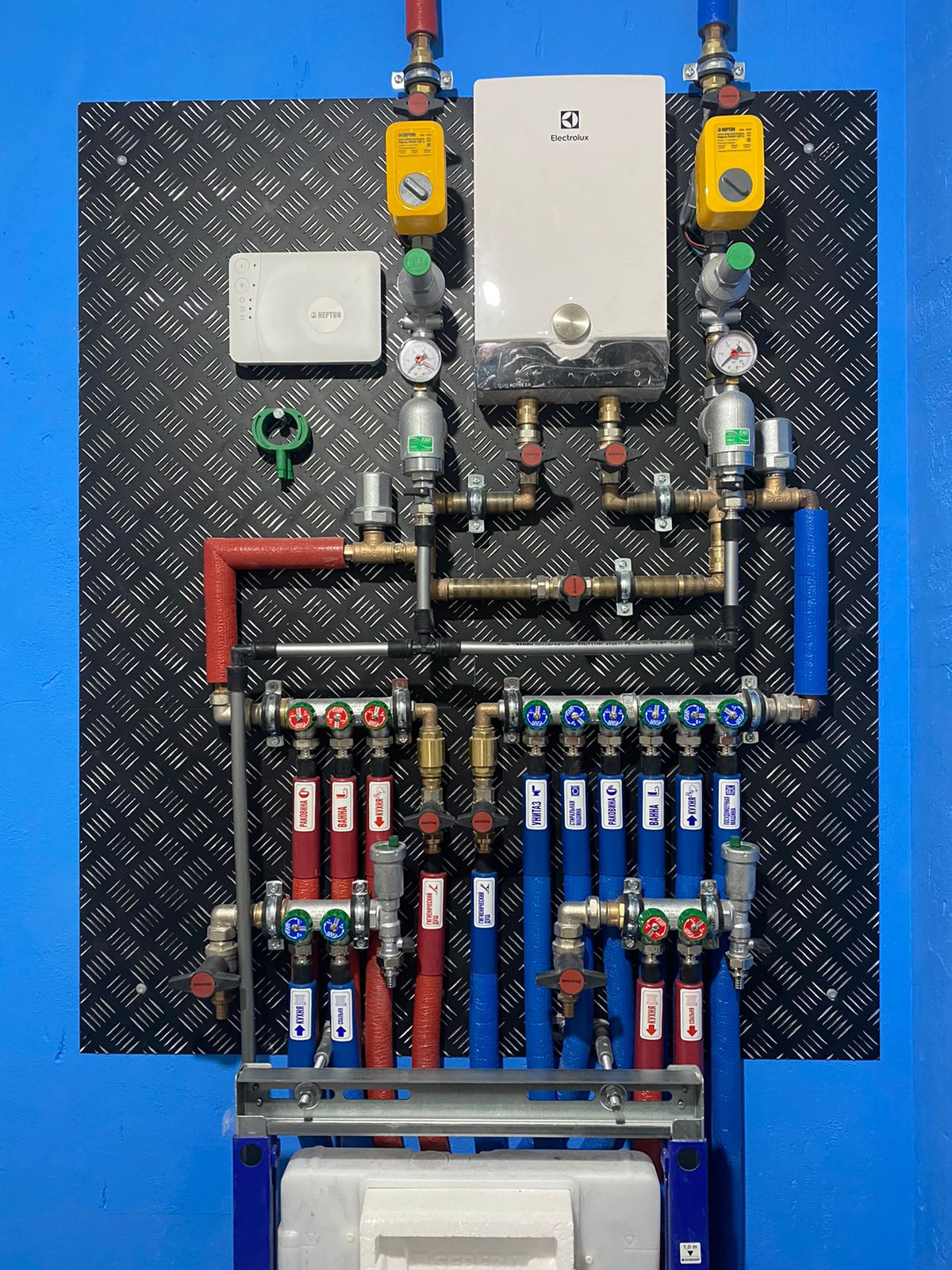 3Д сканирование инженерных сетей на объектах Project Group