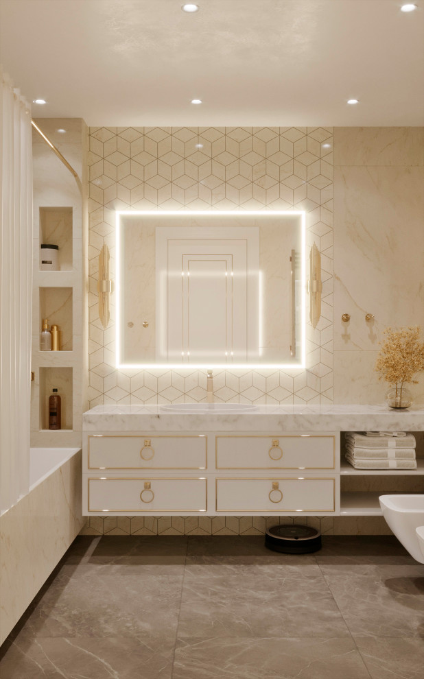 ДИЗАЙН ИНТЕРЬЕРА КВАРТИРЫ В ЖК КАМЕЛОТ, 120 КВ.М