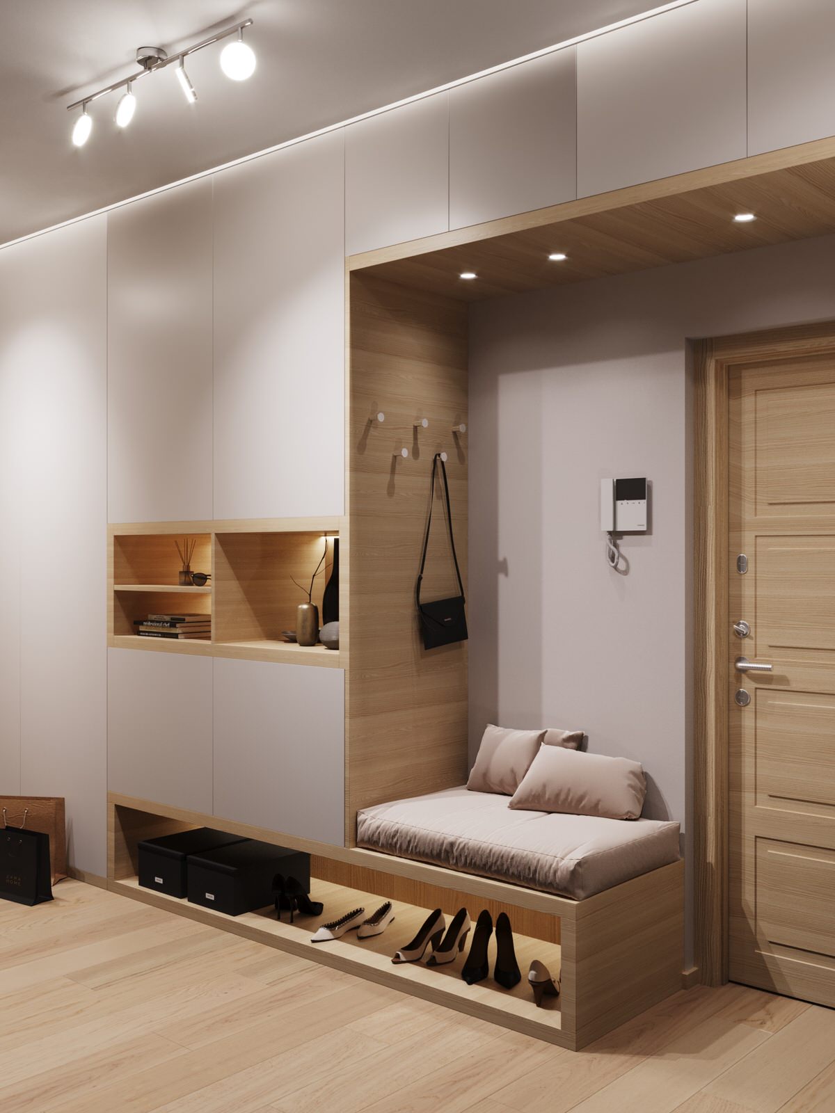 Дизайн-проект двухкомнатной квартиры, 58.3 кв.м