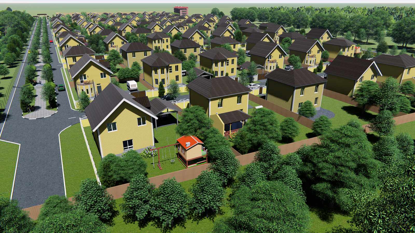 Коттеджный поселок "Адмиралтейский-2" в Краснодаре